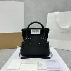 Maison Margiela 5AC レザーバッグ ブラック