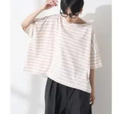 バスクボーダー半袖プルオーバー／アメリカンホリック　Mサイズ