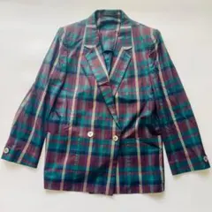 Burberrys’ バーバリーズ チェック テーラードジャケット コットン