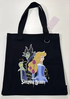 ディズニー 眠れる森の美女 マレフィセント オーロラ姫 トートバッグ アベイル