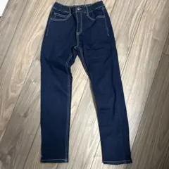 branshes 140cm ネイビー　デニム　パンツ