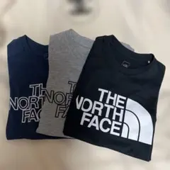 ザノースフェイス‼️ 半袖ビッグロゴ Tシャツ（黒・グレー・ネイビー）3点セット‼️