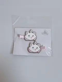 ディズニーストア マリーちゃん　前髪クリップ　ヘアクリップ