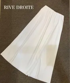 美品 】ROUGE VIF フレアサーキュラースカート アイボリー 34 - メルカリ