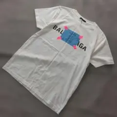b4466 BLACK SCORE【S】半袖カットソー プリントTシャツ