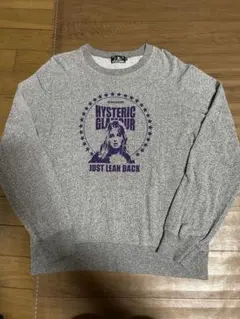 HYSTERIC GLAMOUR グレー スウェットシャツ S