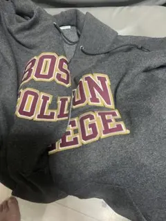激レアフルジップ Champion BOSTON COLLEGE パーカー XL