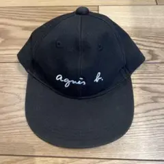 美品　agnès b. 黒 キャップ ベビー