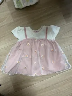 バースデイ 花柄刺繍 トップス 80サイズ　2セット
