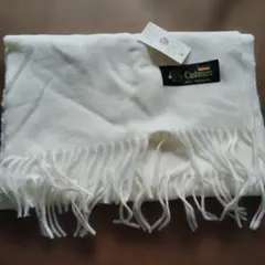 タグ付き　カシミヤ100% 　ドイツ製　マフラー