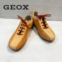 【良品】GEOX ジェオックス　レースアップスニーカー 23.5cmのサムネイル