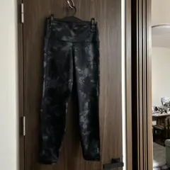 タイダイパターン スパッツ ブラック