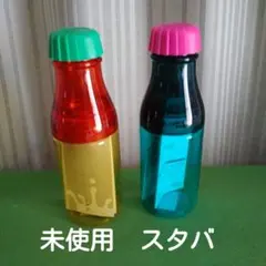 スタバ　サニーボトル　新品　未使用　スターバックス　ブルー　ピンク　オレンジのサムネイル