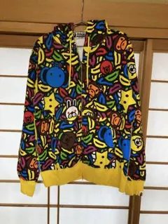 A BATHING APE BAPE 総柄パーカー L サイズのサムネイル