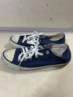 convers ネイビー キャンバス スニーカー ローカットのサムネイル