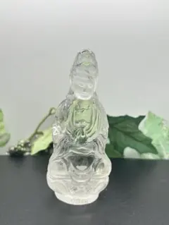 高品質 ⚜️観音菩薩 観音様⚜️ シトリン 光背 蓮華座 天然石 - メルカリ