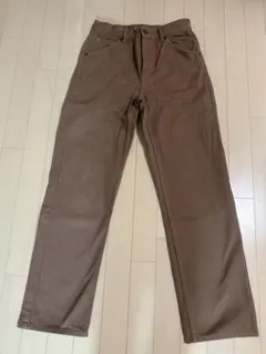 UNIQLOUレギュラーフィットストレートハイライズデニムパンツ【66㎝】