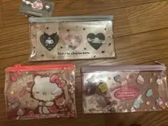 サンリオキャラクター ポーチセット　3点