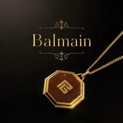 BALMAIN バルマン 80s ヴィンテージ ロングネックレス ゴールド 美品のサムネイル
