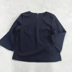 ノーリーズ◇フレアスリーブトップス コンサバ きれいめ オフィスカジュアル 36