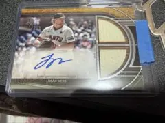 ローガン・ウェブ 2024 Topps 直筆サイン レリックカード - メルカリ