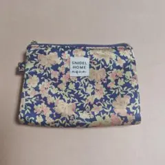 SNIDEL HOME ティッシュポーチ 花柄 紺 Sweet 付録