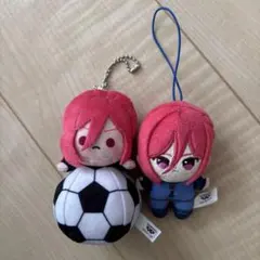 ブルーロック 千切豹馬 ぬいぐるみ キーホルダー ほわぬい マスコット