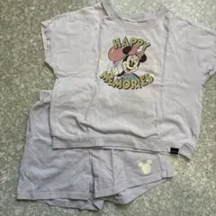 夏物セール！ Disney ミニーTシャツ パンツ セットアップ　100㎝のサムネイル