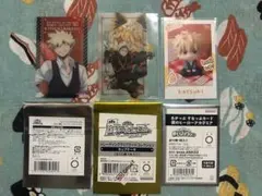 僕のヒーローアカデミア　爆豪勝己　クリアカード　すなっぷカード　3点セット