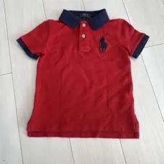 ま*き様 Polo Ralph Lauren 赤 ポロシャツ 3T
