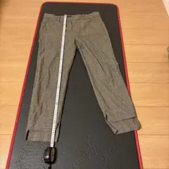 ZARA WOMAN チェック柄カジュアルパンツ