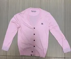 BURBERRY BLACK LABEL ピンク色　カーディガン