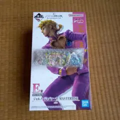 一番くじ　ジョジョ　ジョルノ　フィギュア　E賞　ロゴ　LOGO　5部