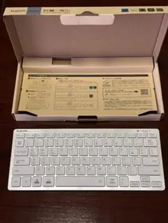 ELECOM Bluetooth Keyboard ホワイト