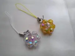 ビーズストラップ ハンドメイド 04