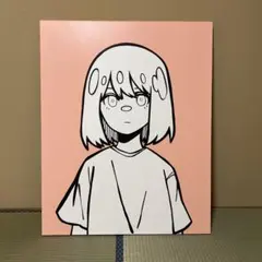 【1点物】シゲマツ/NANTOKA 直筆イラスト 原画 直筆サイン入り 1点物】シゲマツ/NANTOKA 直筆イラスト 原画 直筆サイン入り