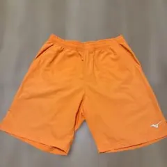Mizuno 吸汗速乾ハーフパンツ　size Lオレンジ