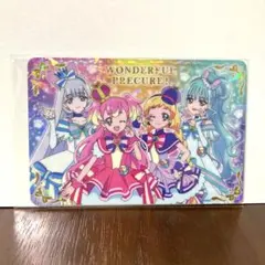 プリキュア キラキラカードグミ　バトンタッチ　わんぷり集合