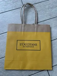 L'Occitane ロクシタンショップ袋 イエロー