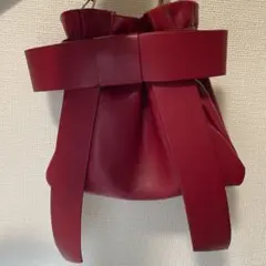 Ray BEAMS リボン チェーン バッグ