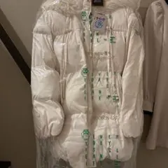 michellMacaronファー付きピンクダウンコートのサムネイル