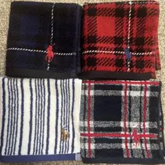 Ralph Lauren ハンカチセット チェック・ストライプ