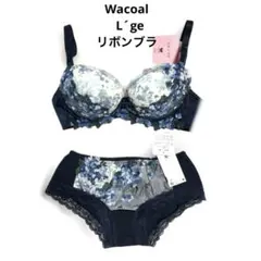 【Wacoal】 ワコール ルジェ リボンブラ＆ローライズ E65-M L´ge