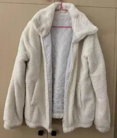 ホワイトファー風ジャケット