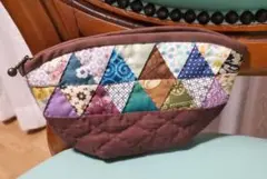 パッチワーク ポーチ　新品