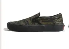 最終価格‼️美品US26.5cmVANS Skate Slip-On タイガーカモ - メルカリ