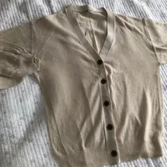 サマンサモスモス Vネックボリュームカーディガン