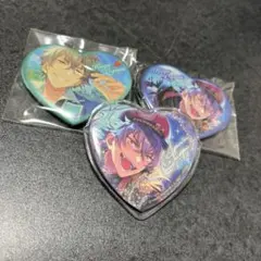 あんさんぶるスターズ あんスタ UNDEAD 大神晃牙 ハート缶バッジ