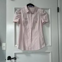 美品　Burberry Blue Label 半袖シャツ ピンク 38のサムネイル