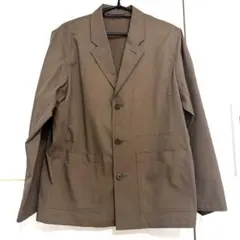 UNIQLO 【試着のみ美品】テーラードジャケット ブラウン ユニセックスS